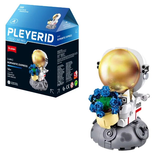 Set de construcție ”astronaut pe marte", 3 modele, 1170 elem. 5