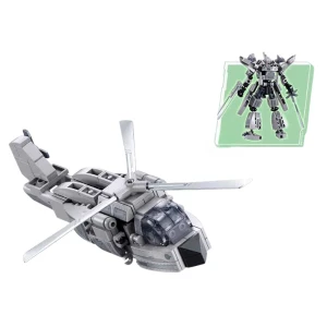 Set de construcție "elicopter militar 2 în 1", 218 elem. Thumbnail 4