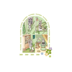 Set de construcție ”căsuța de primăvară”, 1416 elem. Thumbnail 8