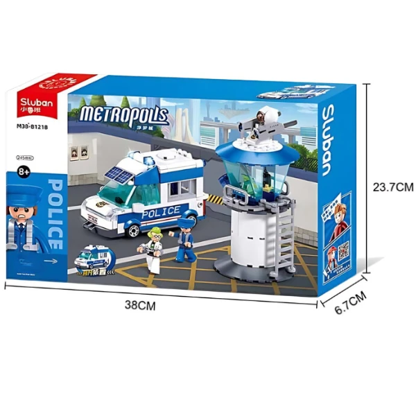 Set de construcție ”escortarea deținutului", 245 elem. 7