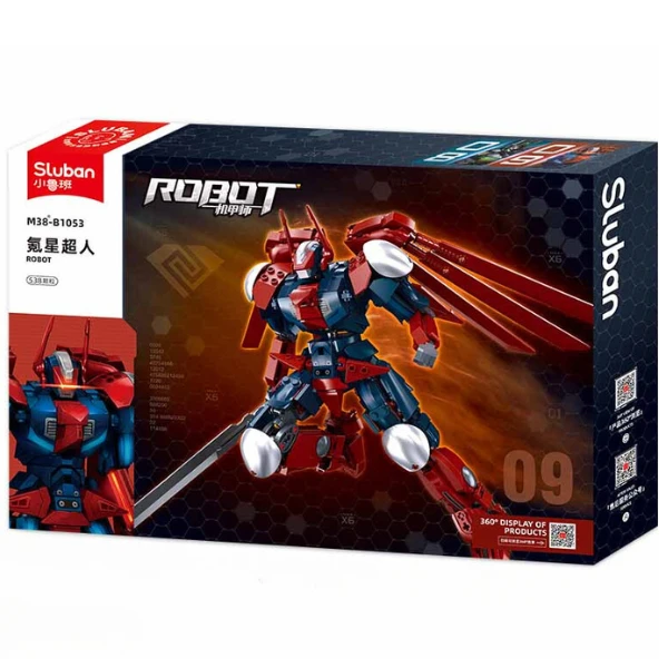 Set de construcție „robot - războinic kryptonian”, 538 elem. 3
