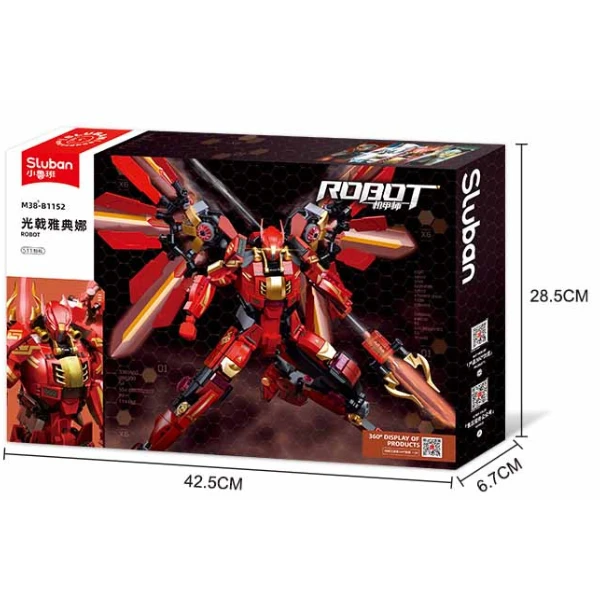 Set de construcție „robot - atena", 511 elem. 6