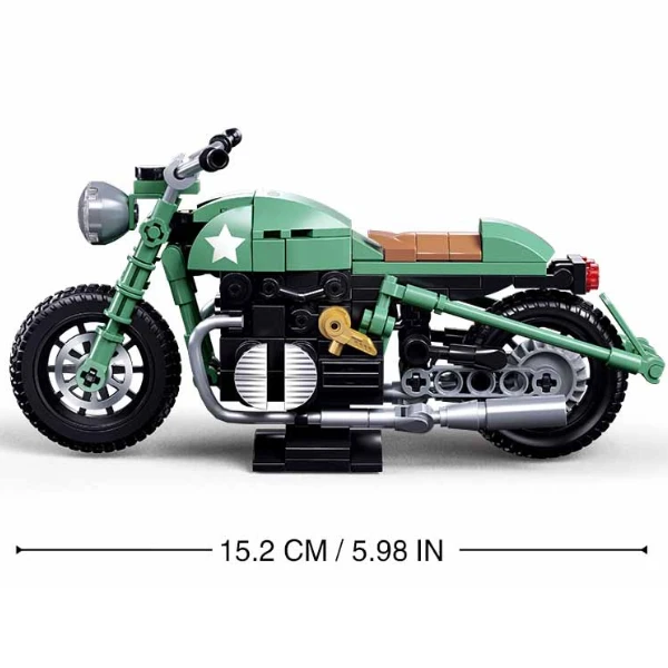 Set de construcție „motocicleta r75ms”, scara 1:12, 215 elem. 3