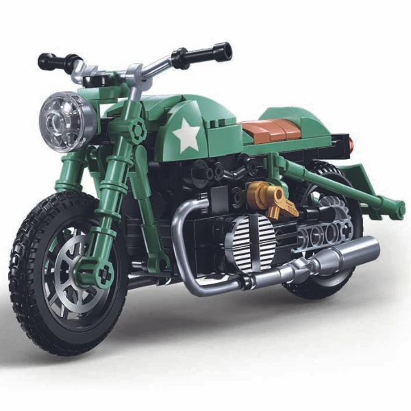 Set de construcție „motocicleta r75ms”, scara 1:12, 215 elem. 4