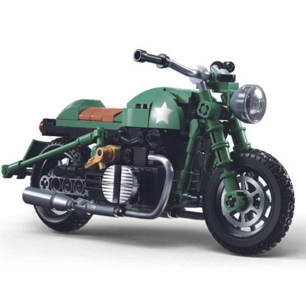 Set de construcție „motocicleta r75ms”, scara 1:12, 215 elem. 2