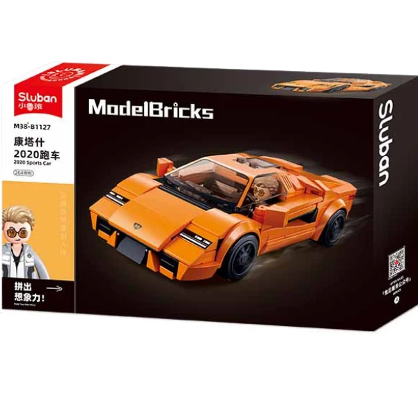 Set de construcție „mașină sport 2020”, 264 elem. 6