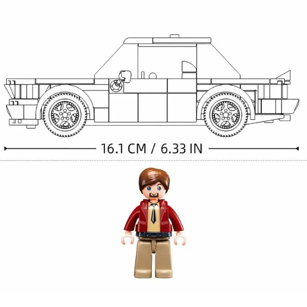 Set de construcție „automobil clasic 2002”, 277 elem. 3