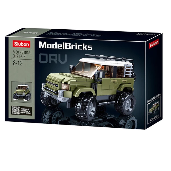 Set de construcție „suv englez attacker”, 317 elem. 6