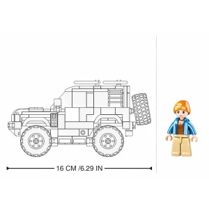 Set de construcție „suv englez attacker”, 317 elem. Thumbnail 2