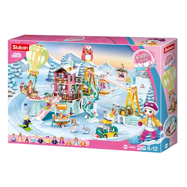 Set de construcție ”vacanța la stațiune de ski”, 1065 elem. 3