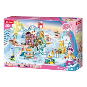 Set de construcție ”vacanța la stațiune de ski”, 1065 elem. Thumbnail 3