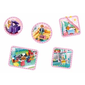 Set de construcție ”apartamentul de vis”, 596 elem. Thumbnail 5