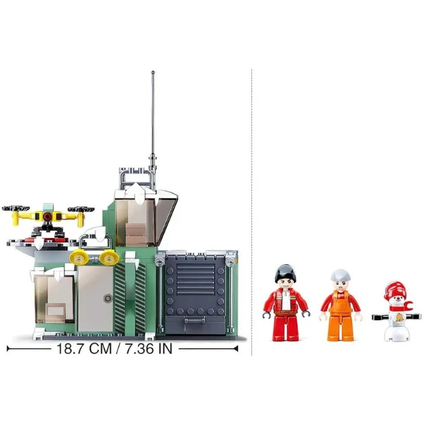 Constructor town (snowfield rescue) — "rescue base", 251 elem. 6