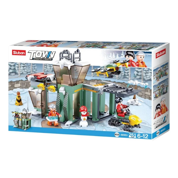 Constructor town (snowfield rescue) — "rescue base", 251 elem. 4