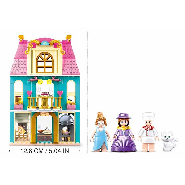 Set de construcție ”pizzerie”, 287 elem. 5