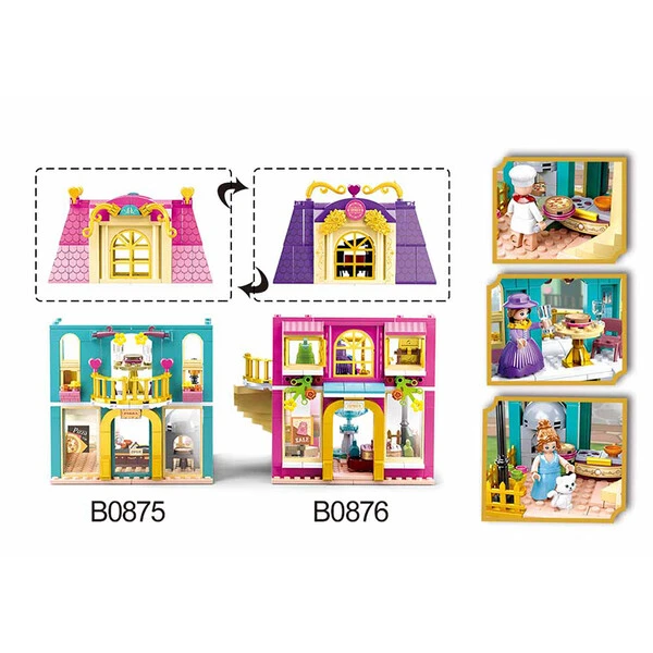 Set de construcție ”pizzerie”, 287 elem. 6