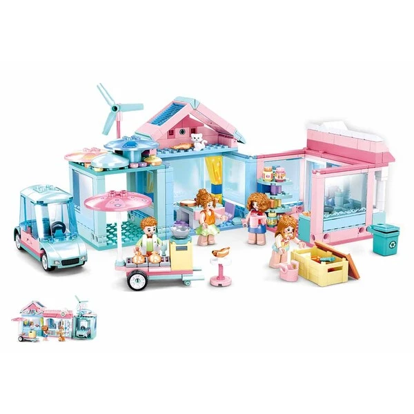 Set de construcție ”nunta”, 410 elem. 6
