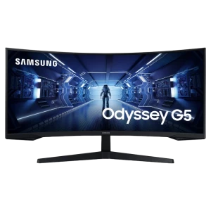 34" Игровой монитор Samsung C34G55TWWI, VA 3440x1440 WQHD, Чёрный