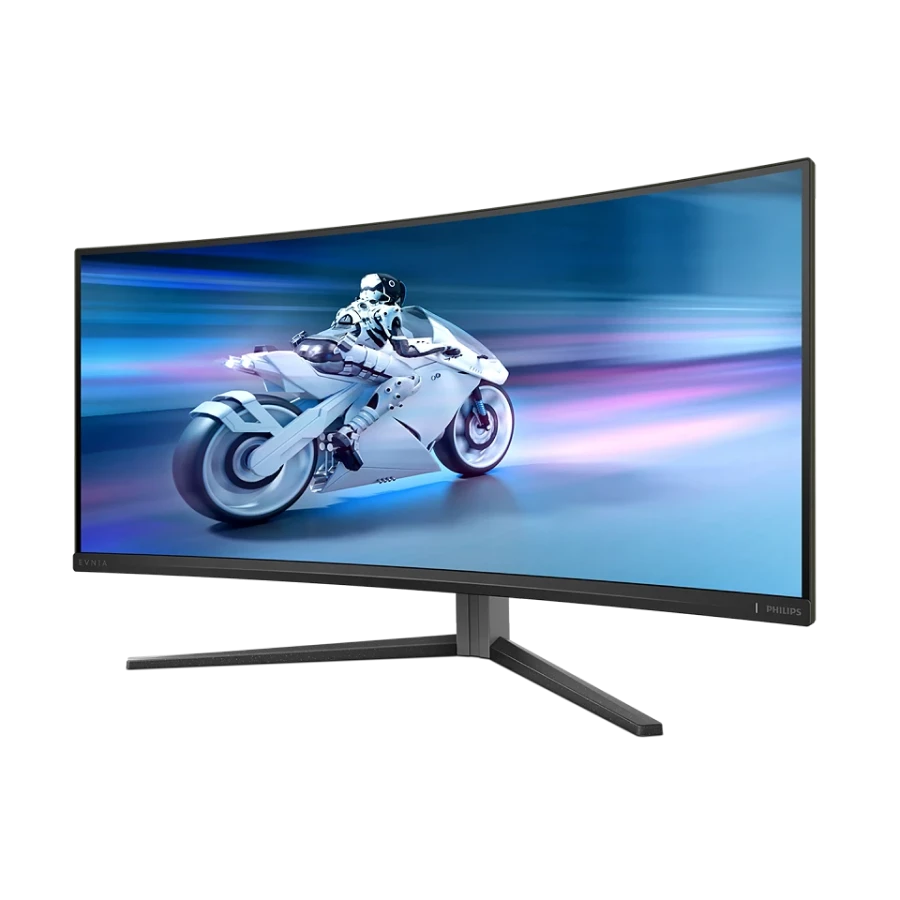 34" monitor gaming philips 34m2c6500, qd oled 3440x1440 wqhd, negru 6