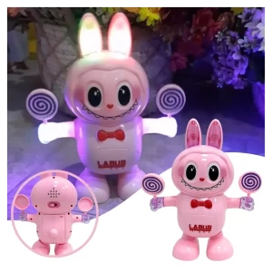 LABUBU ИНТЕРАКТИВНАЯ ИГРУШКА СО СВЕТОМ И МУЗЫКОЙ