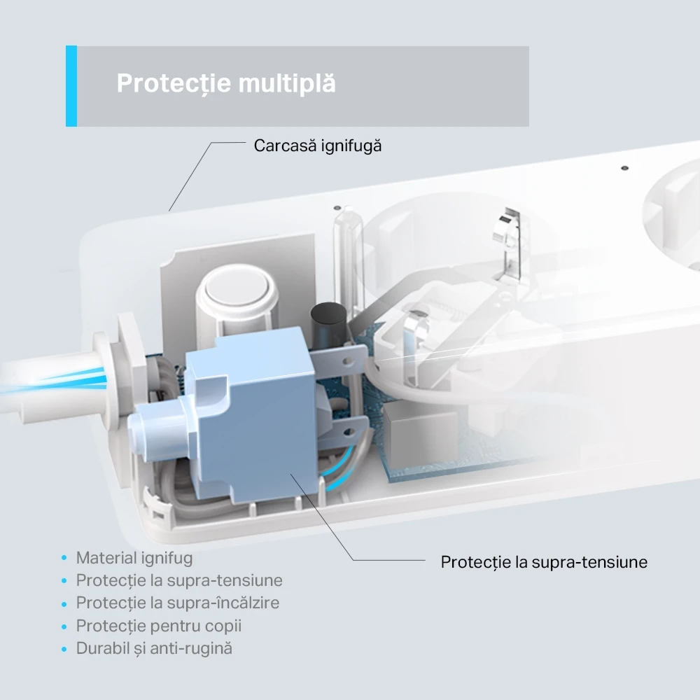 Умная розетка tp-link tapo p300, белый 7