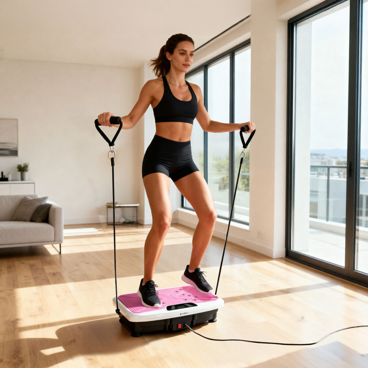 Aparat vibromasaj (150 kg) hms svp45 vibrating platform 4