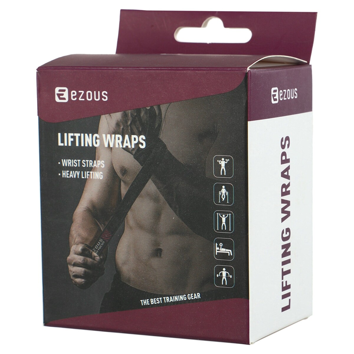 Bandaje fixare pt incheieture mainii lifting wraps ezous c-01 4