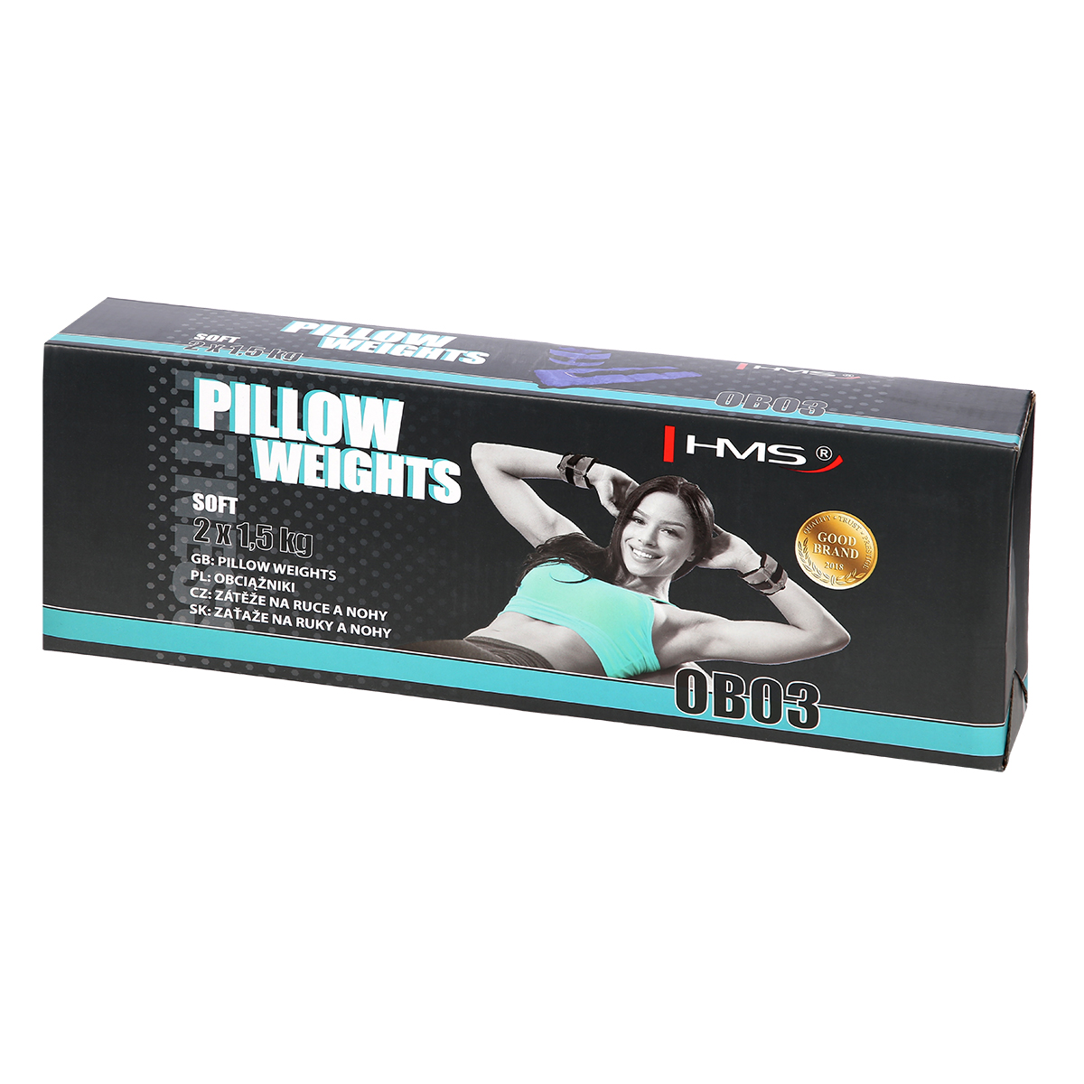 Greutati picioare nylon 1.5 kg*2 ob03 hms 4