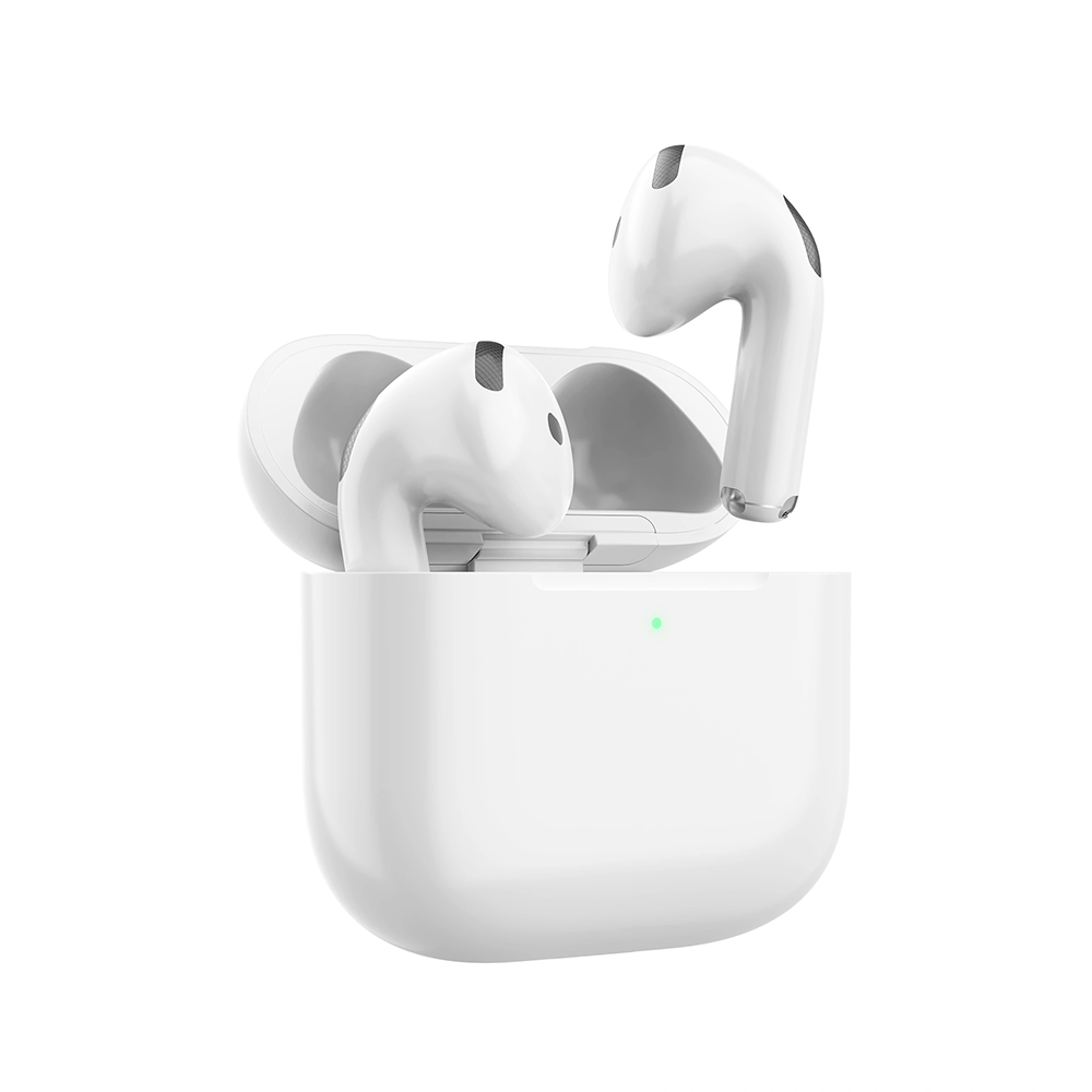 Беспроводные стереонаушники wiwu wiwu true wireless stereo airbuds 4, белые 3
