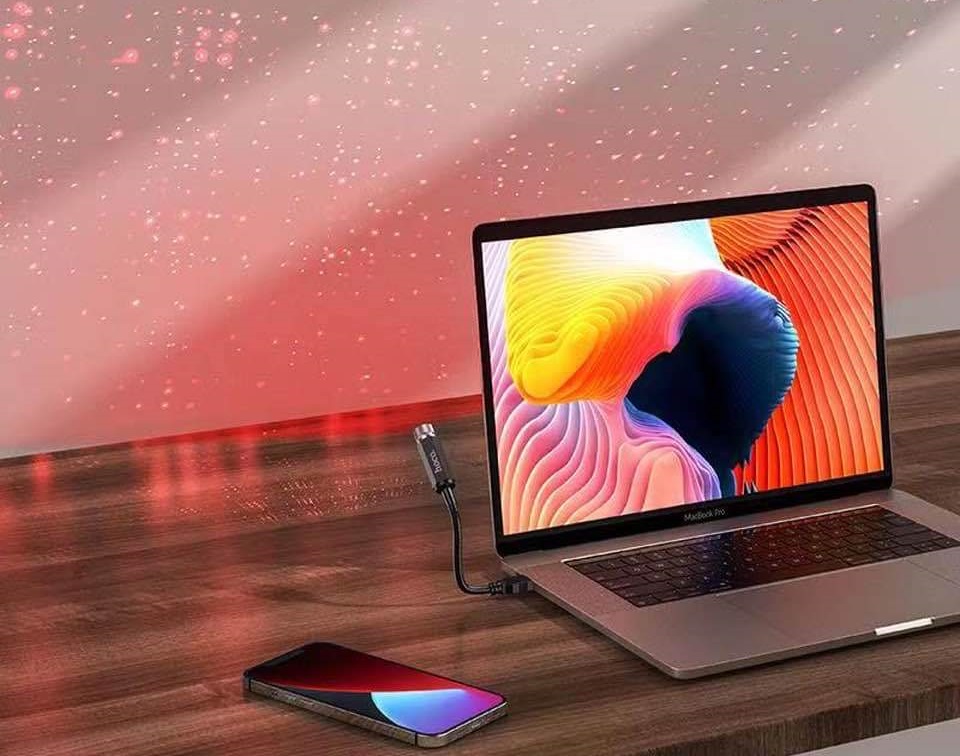 Hoco dl03 — usb лазерная лампа 2