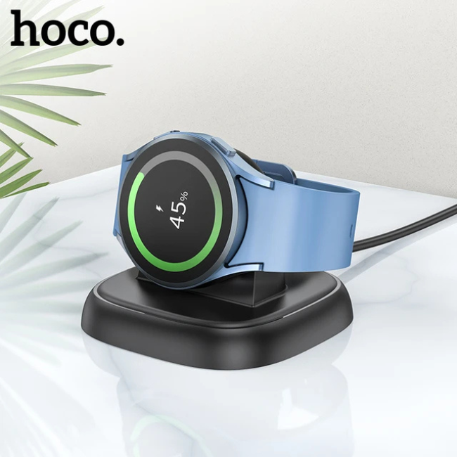 Hoco cw49 — беспроводная зарядная подставка для samsung smart watch 2