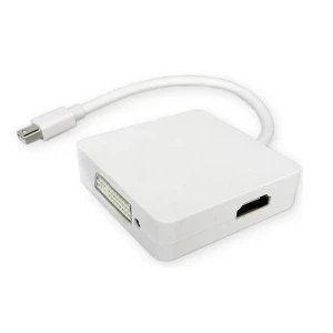 Convertor video apc electronic apc-531023, minidp (m) - hdmi (f) / displayport (f) / dvi-d (f), 0,15m, alb Thumbnail 2
