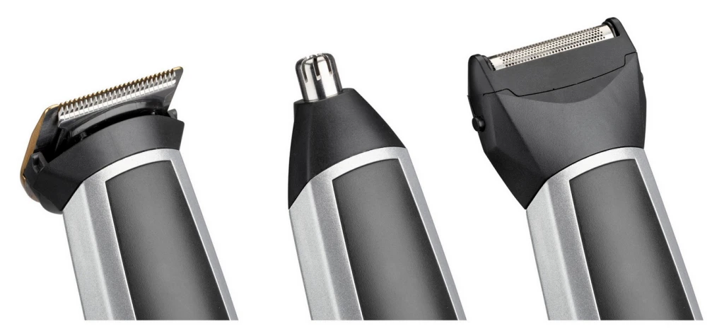 Trimmer pentru bărbați babyliss 8-in-1 titanium multi trimmer mt726e, argintiu | negru 2