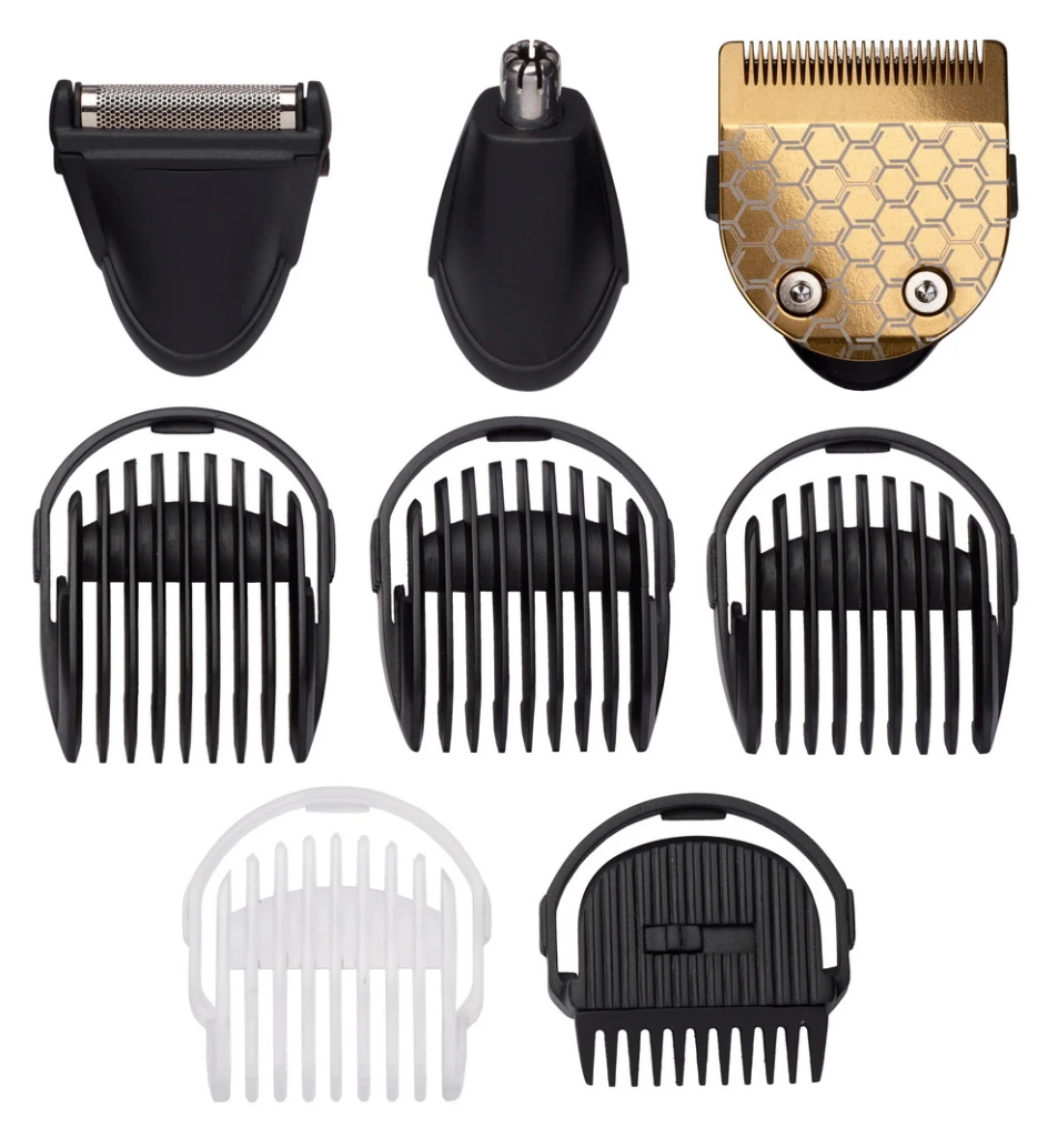 Trimmer pentru bărbați babyliss 8-in-1 titanium multi trimmer mt726e, argintiu | negru 3