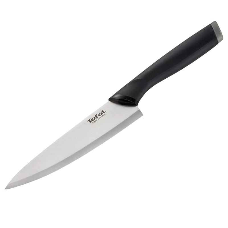 Set de cuțite tefal k221s375, negru | argintiu 2