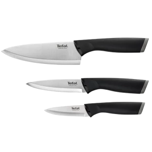 Набор ножей Tefal K221S375, Чёрный | Серебристый