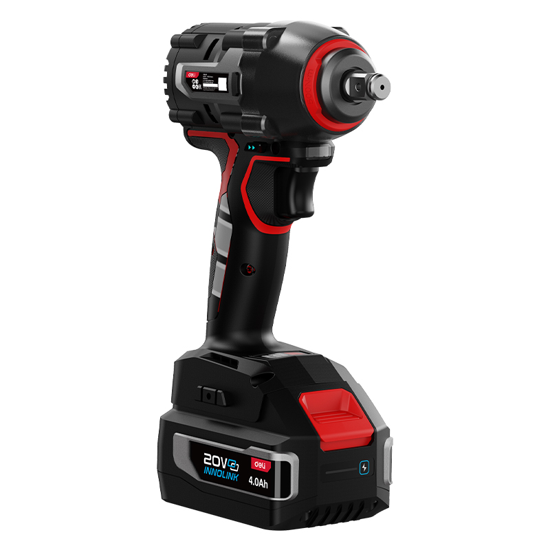 De231 аккумуляторный ударный гайковёрт red 20 в, 500 н·м, 2 × 4 а·ч 3