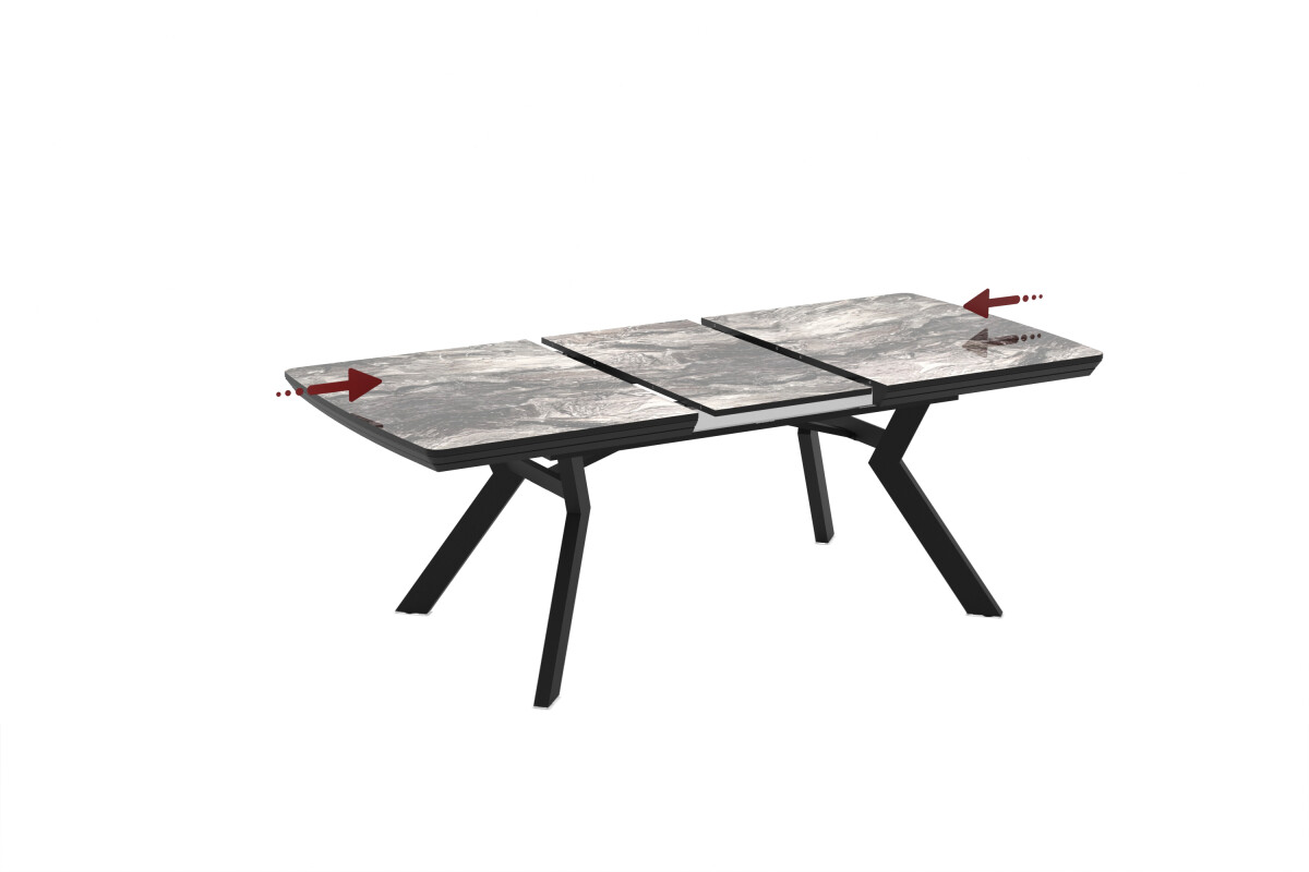 Masa extensibila robat 100x160/210/260/310/360 cosmos high gloss 4