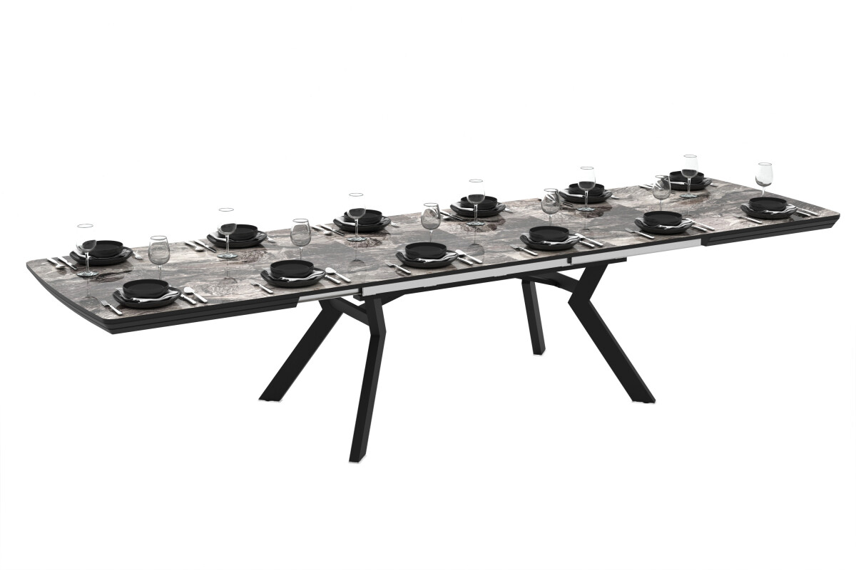 Masa extensibila robat 100x160/210/260/310/360 cosmos high gloss 7