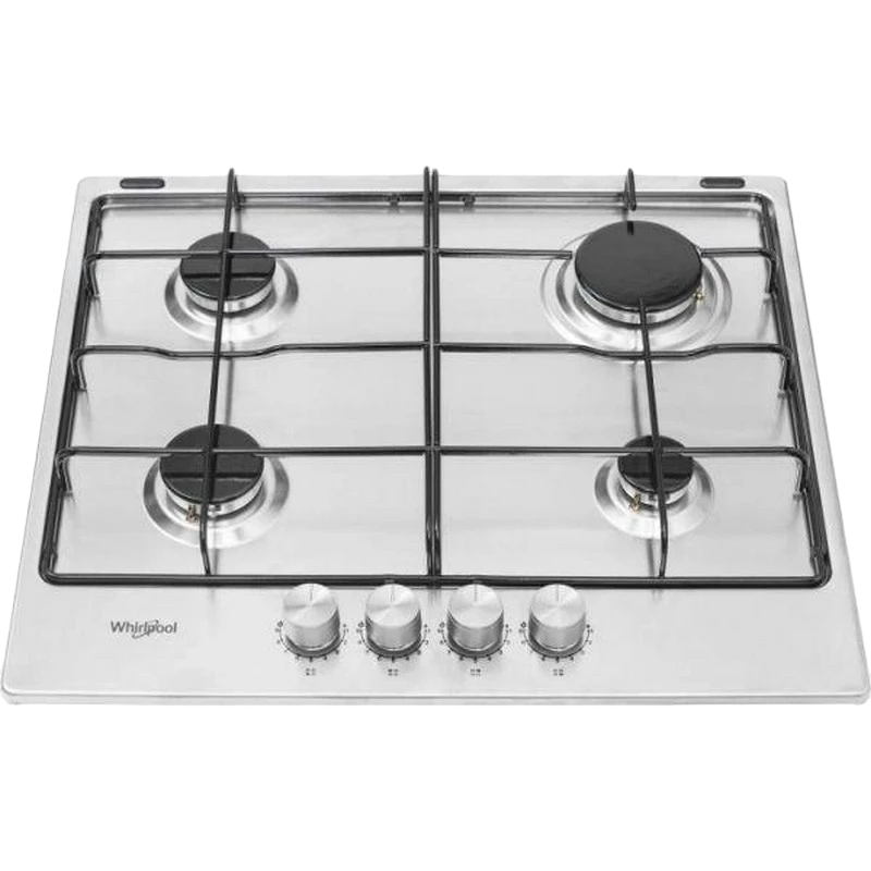 Газовая варочная панель whirlpool tkrl 650 ix, нержавеющая сталь 2
