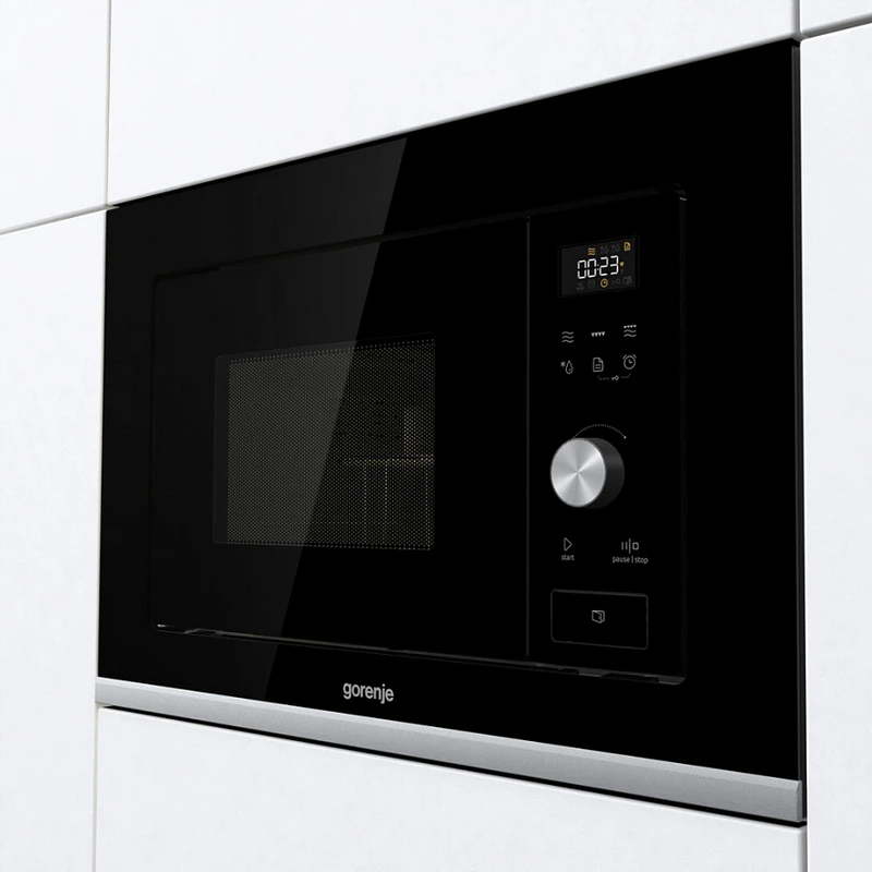Микроволновая печь gorenje bmx201ag1bg, чёрный 4