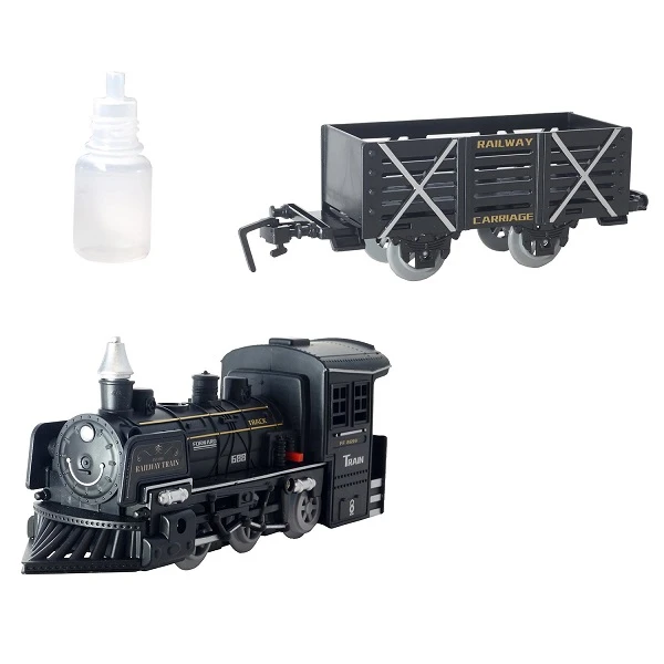 Jucărie tren + 1 vagon steam train (lumină/sunet) 4