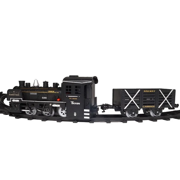 Jucărie tren + 1 vagon steam train (lumină/sunet) 3