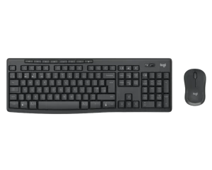Set tastatură + mouse logitech mk370, fără fir, negru