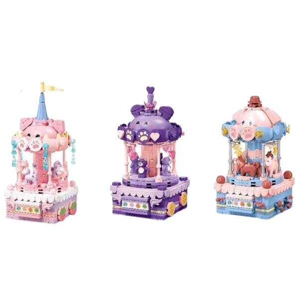 Set de construcție ”carusel”, 3 modele, de la 250 pînă la 272 elem. 2