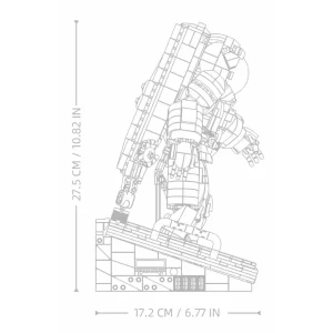 Set de construcție "astronaut", 1401 elem. Thumbnail 8