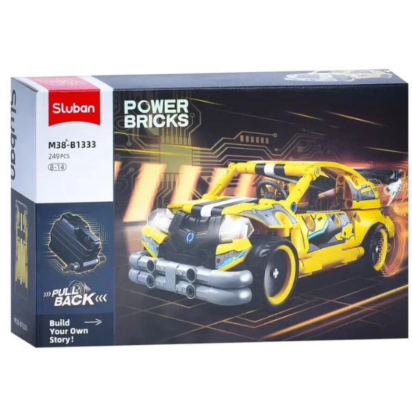Set de construcție "mașină sport", 249 elem. 3