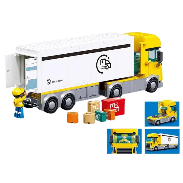 Set de construcție "camion de livrare", 269 elem. 5