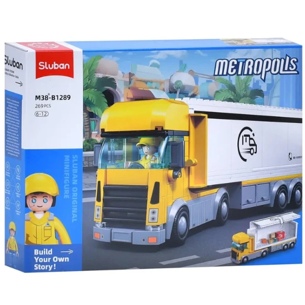 Set de construcție "camion de livrare", 269 elem. 3