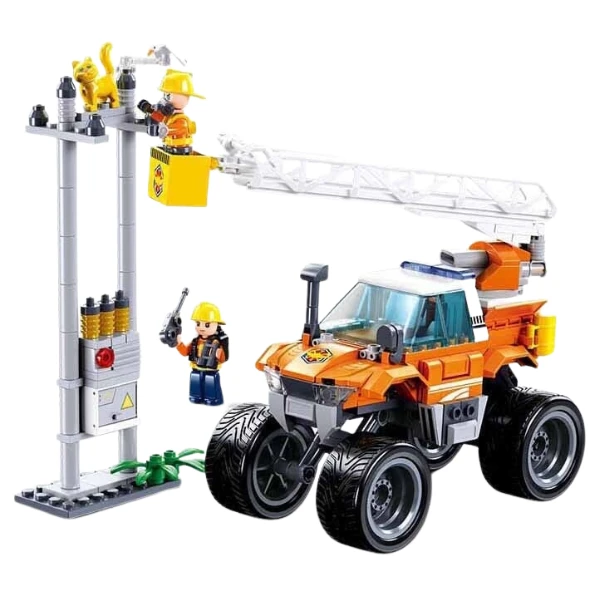 Set de construcție ”vehicul de salvare 2 în 1”, 272 elem. 2